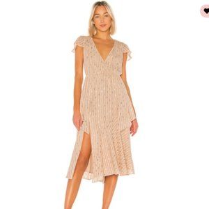 Revolve Midi Dress with Side Slit